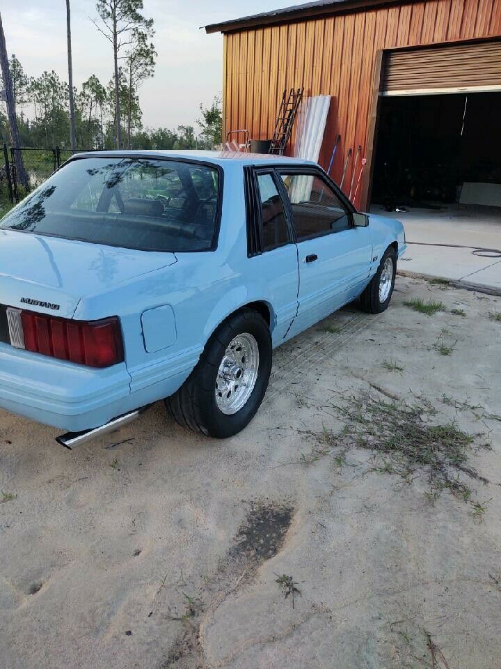 1980 Blue Ford Mustang Coupe