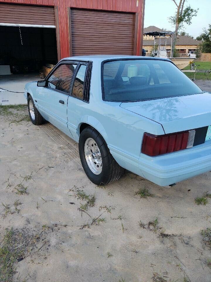 1980 Blue Ford Mustang Coupe