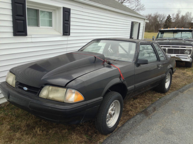 1980 Black Ford Mustang