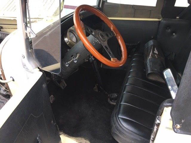 1980 Antique Cream Ford Shay Convertible