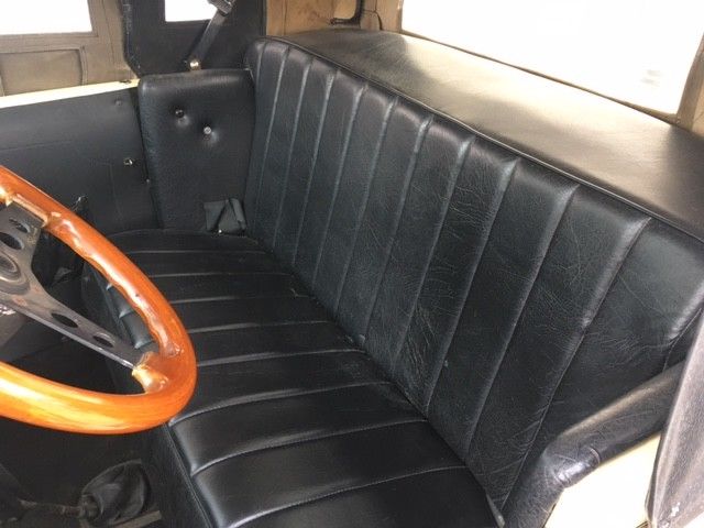 1980 Antique Cream Ford Shay Convertible