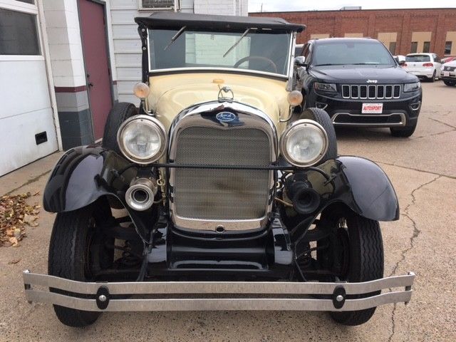 1980 Antique Cream Ford Shay Convertible