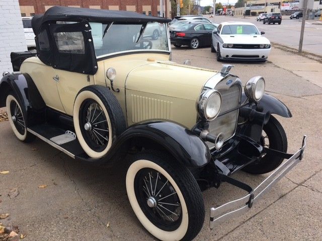 1980 Antique Cream Ford Shay Convertible