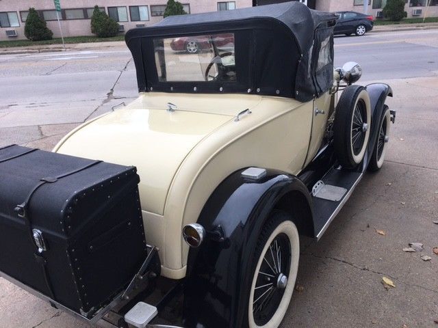 1980 Antique Cream Ford Shay Convertible