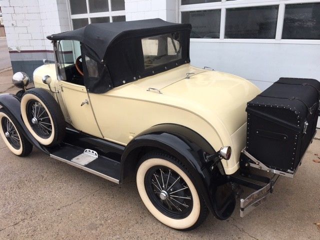 1980 Antique Cream Ford Shay Convertible