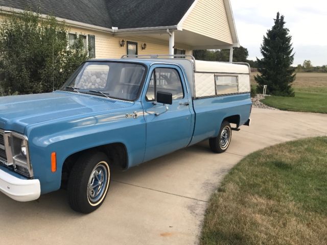 1980 Blue GMC Sierra 1500 Standard Cab Pickup