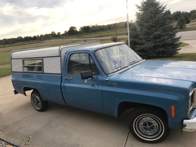 1980 Blue GMC Sierra 1500 Standard Cab Pickup