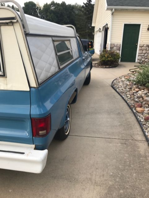 1980 Blue GMC Sierra 1500 Standard Cab Pickup