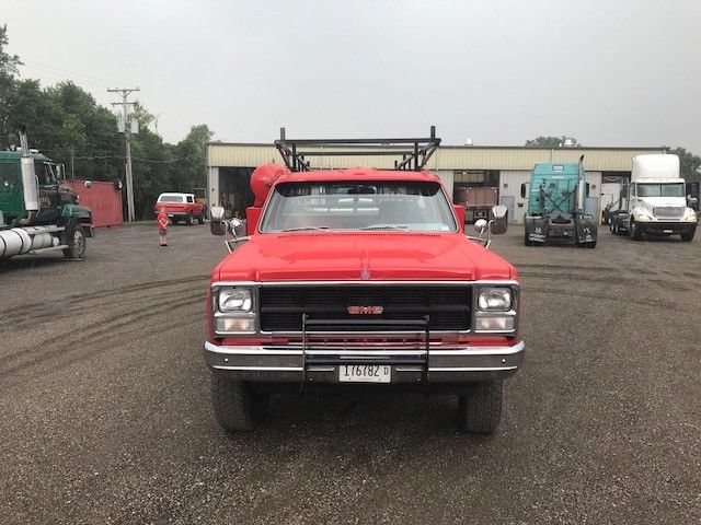 1980 Red Chevrolet C/K Pickup 3500 Utility Body