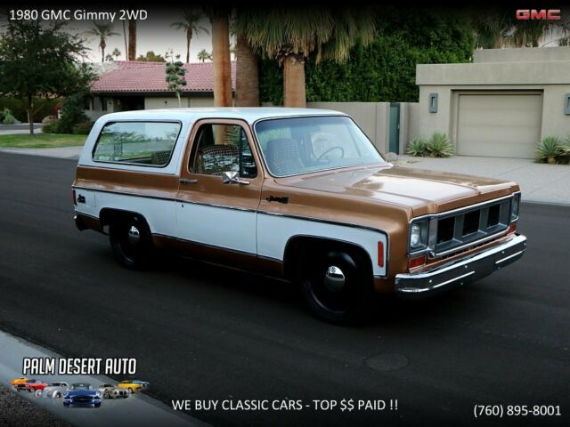 1980 Gold GMC Gimmy Coupe