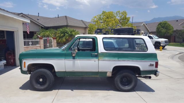 1980 Green Chevrolet Blazer SUV