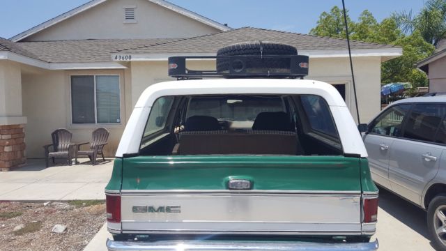 1980 Green Chevrolet Blazer SUV