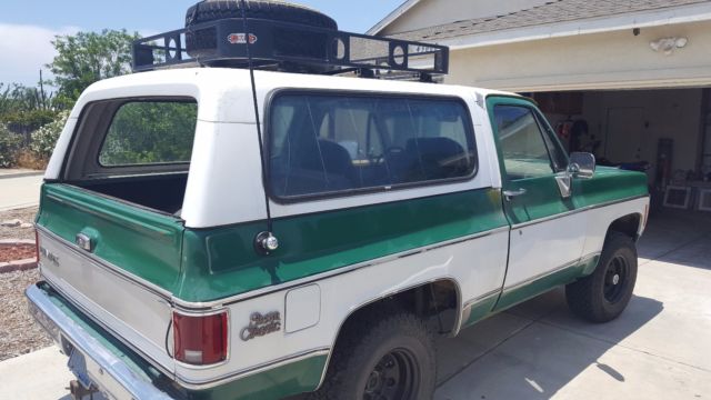 1980 Green Chevrolet Blazer SUV