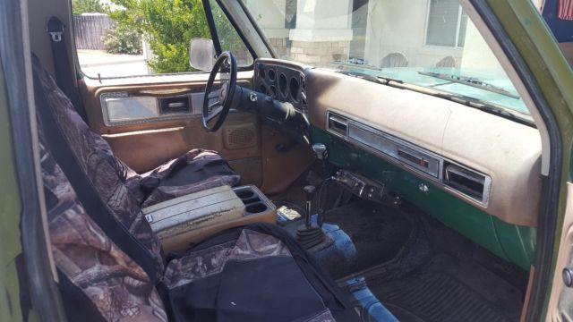 1980 Green Chevrolet Blazer SUV