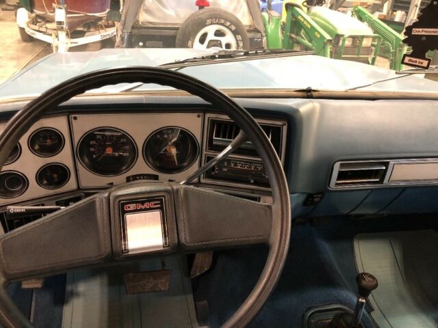 1980 Blue GMC Sierra 1500 Standard Cab Pickup