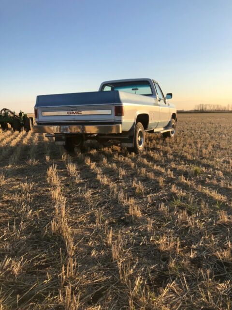 1980 Blue GMC Sierra 1500 Standard Cab Pickup