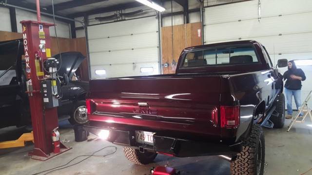 1980 BLACK CHERRY PEARL Chevrolet C/K Pickup 2500 8 FOOT BED