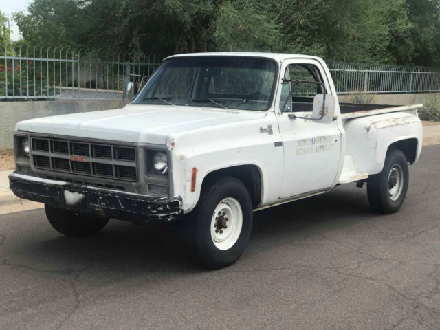 1980 White GMC Sierra