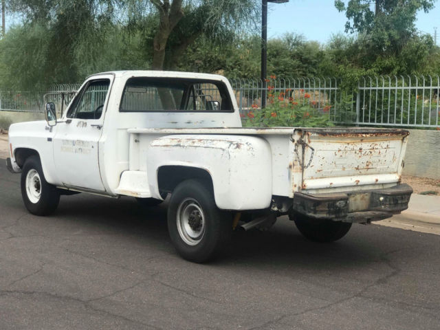 1980 White GMC Sierra
