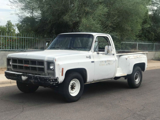 1980 White GMC Sierra