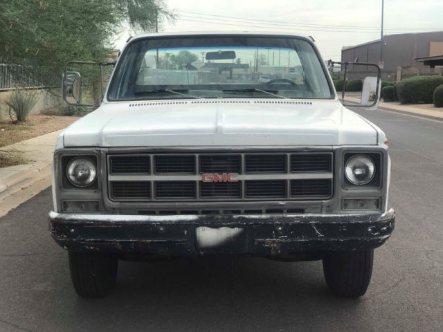 1980 White GMC Sierra