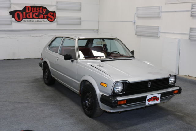 1980 Gray Honda Civic Hatchback