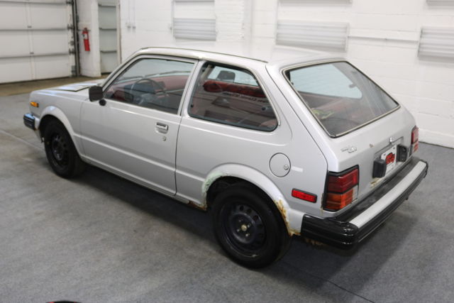 1980 Gray Honda Civic Hatchback