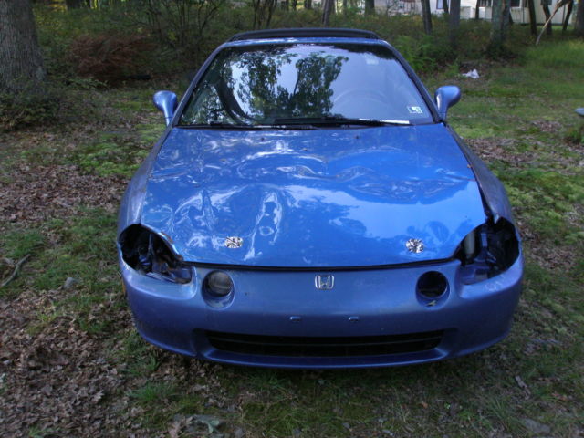 1980 Blue Honda Del Sol Coupe