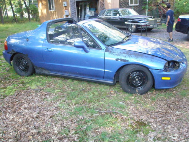1980 Blue Honda Del Sol Coupe