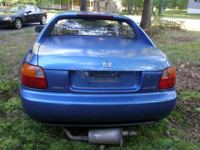 1980 Blue Honda Del Sol Coupe