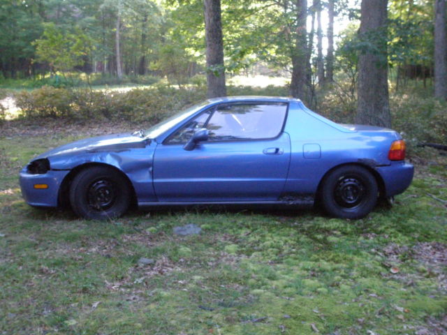 1980 Blue Honda Del Sol Coupe