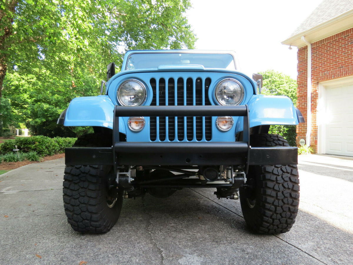 1980 Blue Jeep CJ