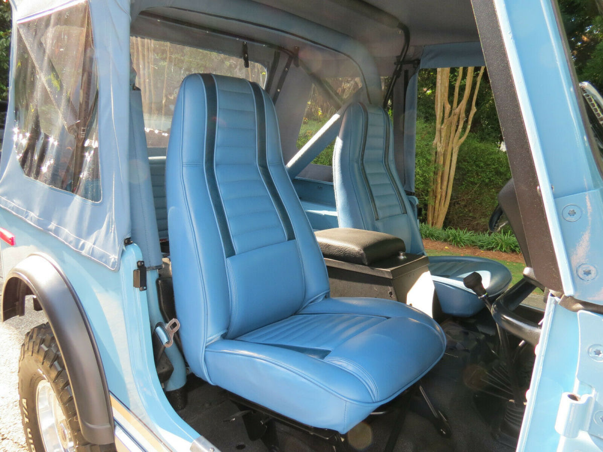 1980 Blue Jeep CJ