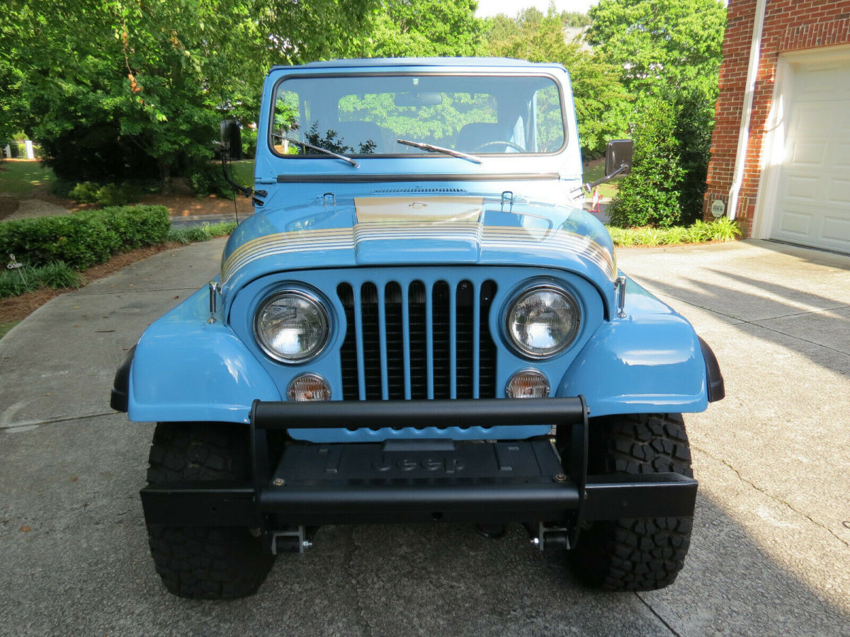 1980 Blue Jeep CJ