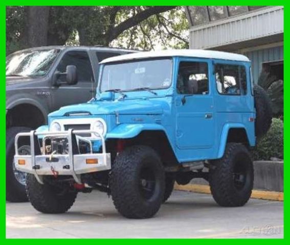 1980 Blue Toyota Land Cruiser SUV