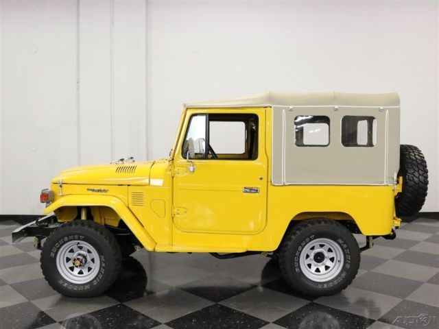 1980 Yellow Toyota FJ40