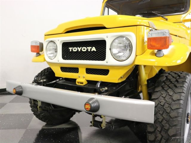 1980 Yellow Toyota FJ40