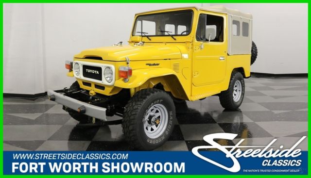 1980 Yellow Toyota FJ40