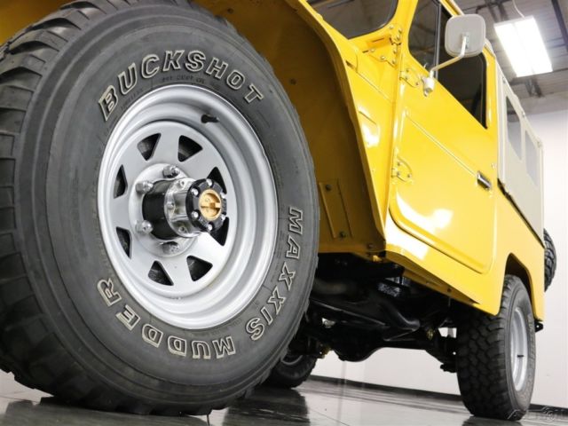 1980 Yellow Toyota FJ40