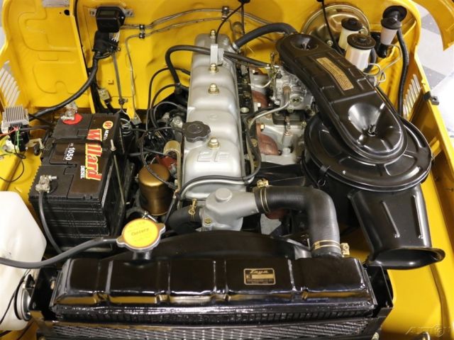 1980 Yellow Toyota FJ40
