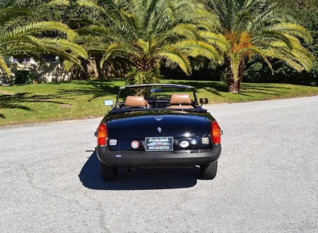 1980 Black MG MGB