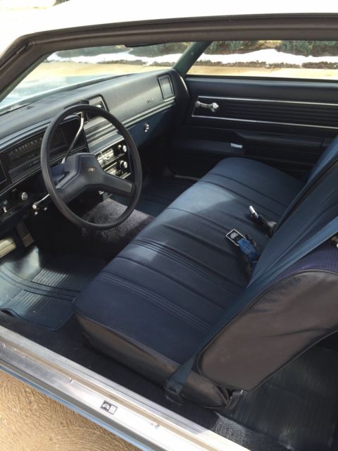 1980 Blue Chevrolet Malibu Coupe