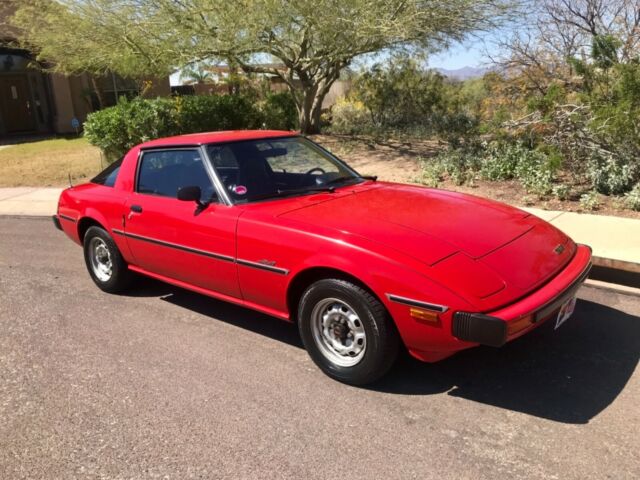 1980 Red Mazda RX-7 Coupe