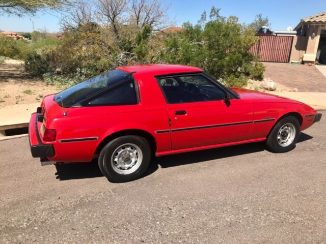 1980 Red Mazda RX-7 Coupe