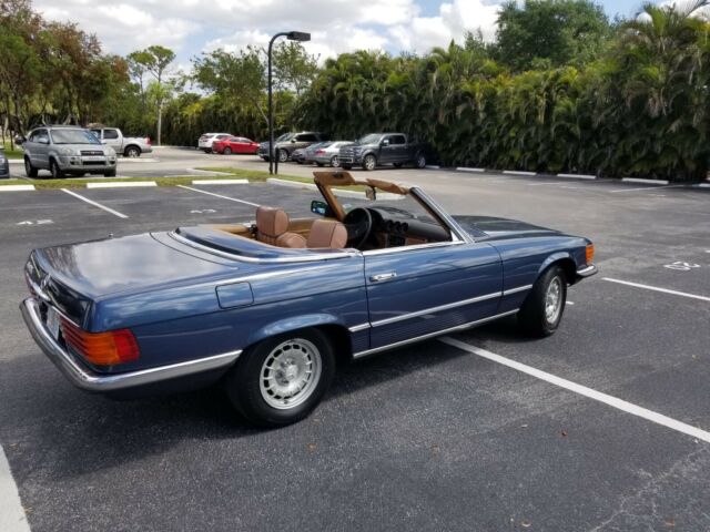 1980 Blue Mercedes-Benz 300-Series Convertible