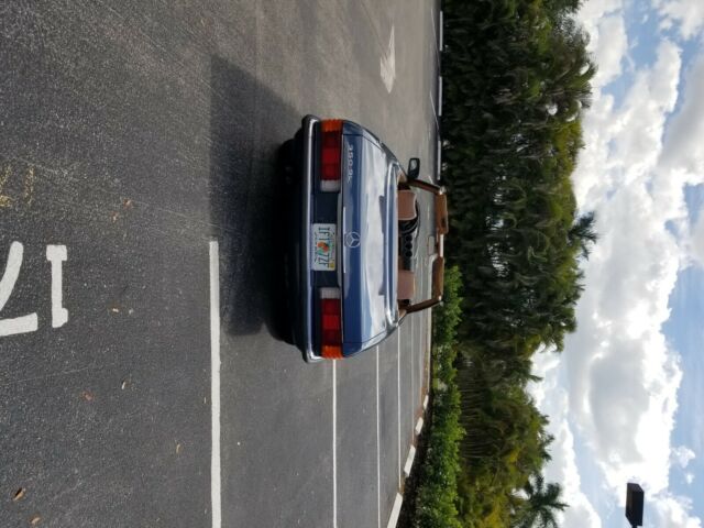 1980 Blue Mercedes-Benz 300-Series Convertible