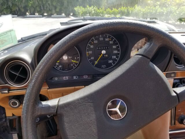 1980 Blue Mercedes-Benz 300-Series Convertible