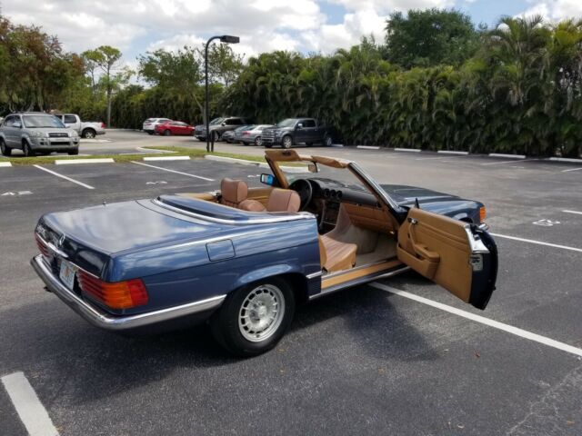 1980 Blue Mercedes-Benz 300-Series Convertible