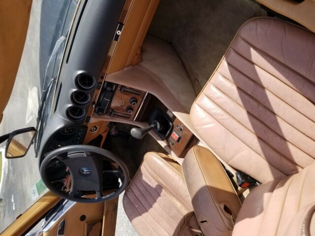 1980 Blue Mercedes-Benz 300-Series Convertible