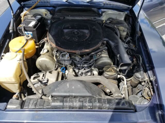 1980 Blue Mercedes-Benz 300-Series Convertible